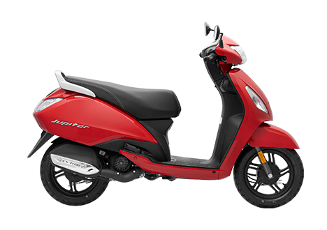 Jupiter new metallic red 110 cc