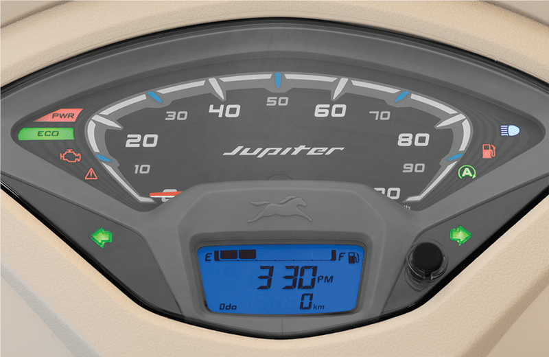 TVS Jupiter ZX_Digital Analog Speedometer