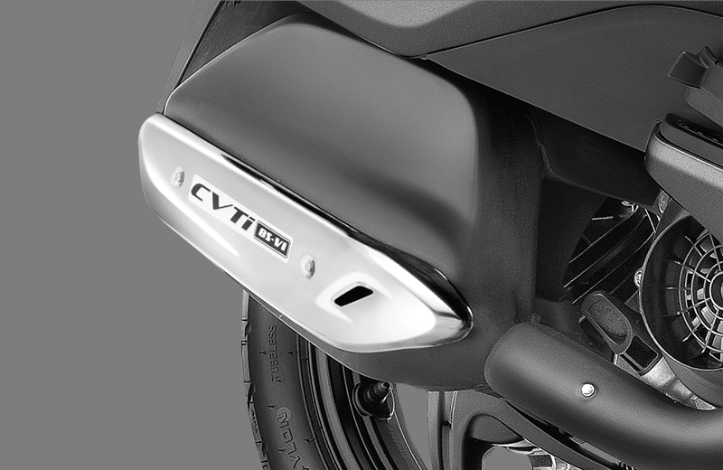 TVS Jupiter_Stainless Steel Muffler Guard