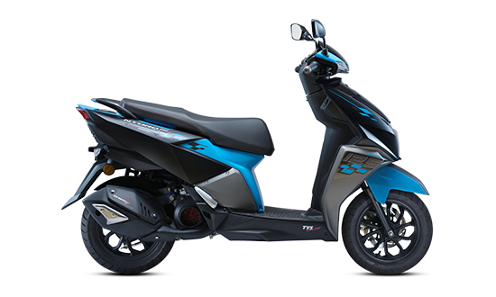 TVS Ntorque Racing Edition blue