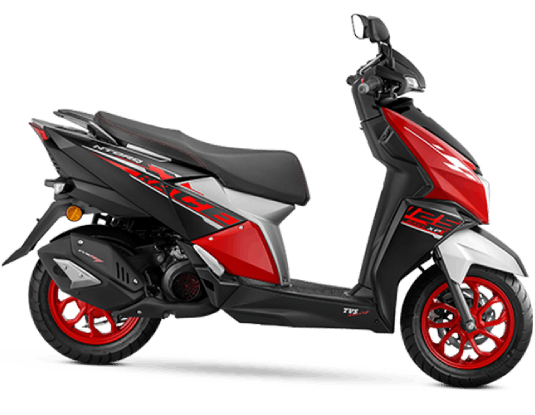 TVS Ntorque Racing XP Race red black