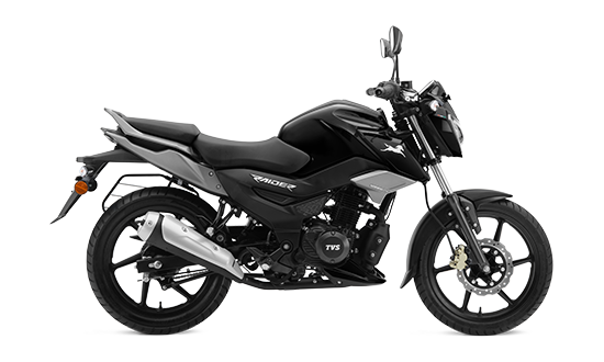 TVS Raider Wicked Black