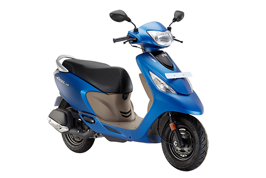 Tvs Zeet Matte Blue