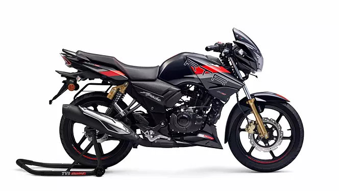 tvs-apache-180- Gloss black